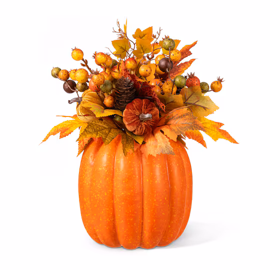 Pumpkin Flower Arrangement